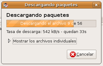 Descargando paquetes